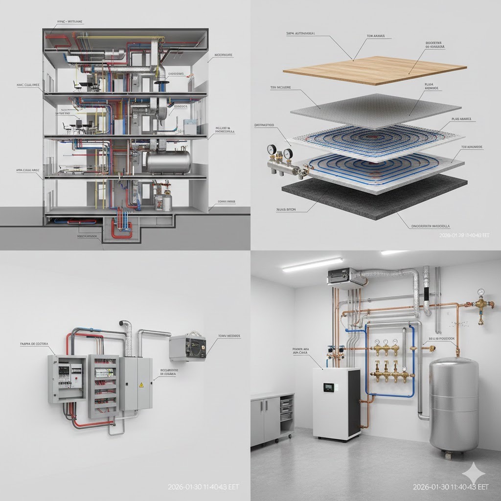 proiectare instalatii